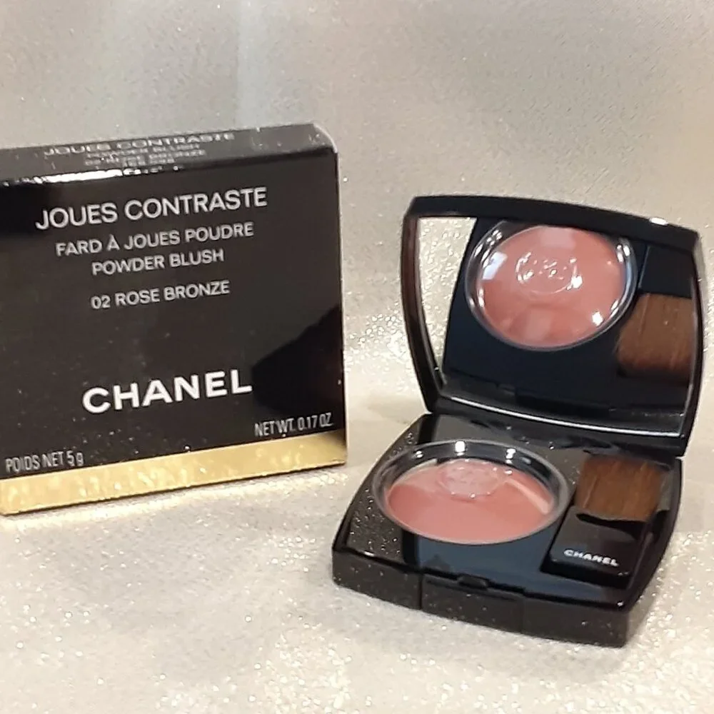 CHANEL JOUES CONTRASTE Powder Blush- Rose Bronze